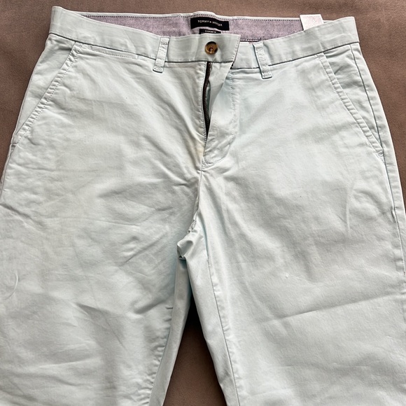 Tommy Hilfiger | Light Sky Blue Chinos | Never Worn |Like New | Size 34W x 32L | - Picture 8 of 8